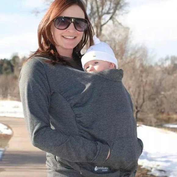 Peekaru Tops - Peekaru Gray Hoodie